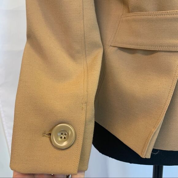SANDRA Angelozzi camel Brown blazer size 30 - Picture 8 of 16
